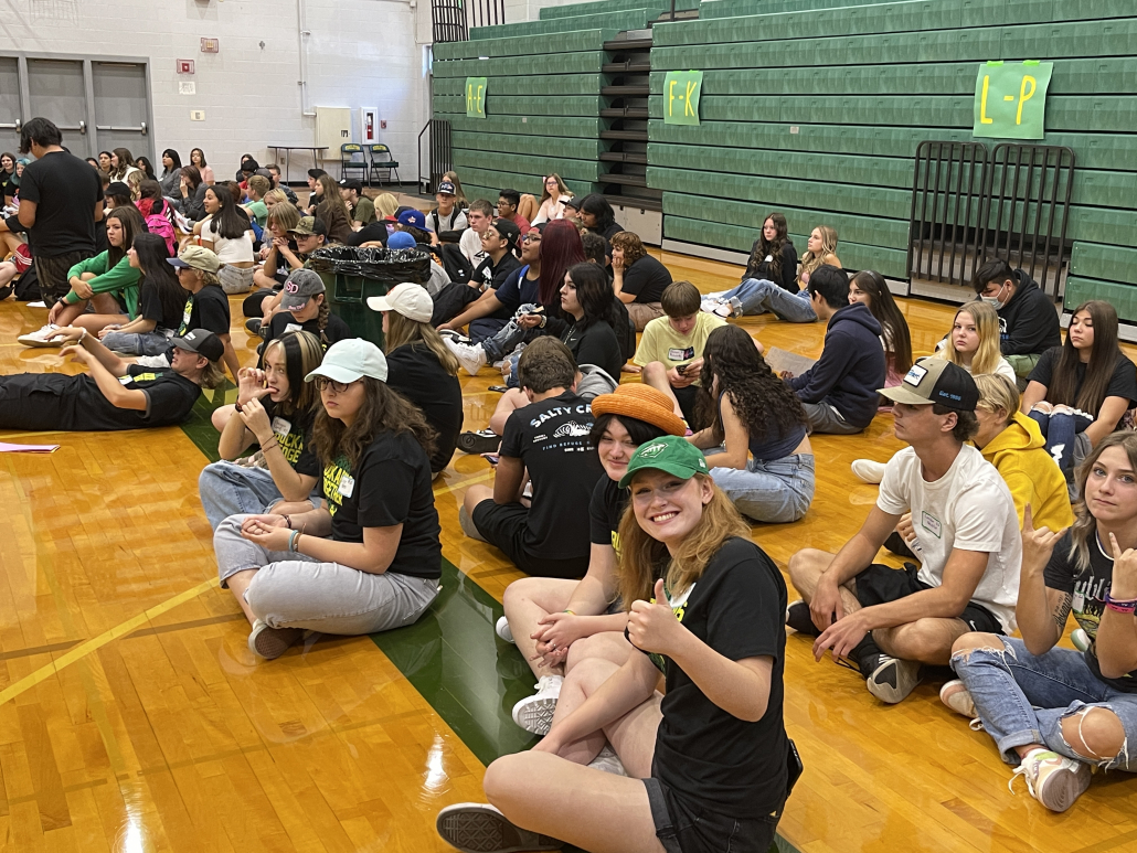 Pendleton High School Freshman Link Crew Day Pendleton School District