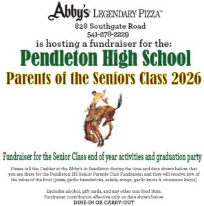 CBB Abby's Fundraiser CLass 2026