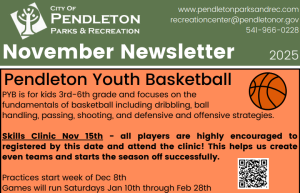 Parks & Rec November Newsletter