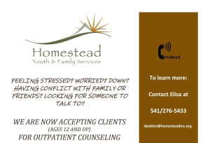 Homestead YFS Outpatient