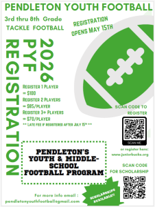 CBB PYF 2026 Pendleton Youth Football