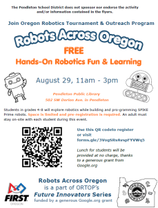 Robots Across Oregon