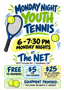 CBB Monday Night Youth Tennis CBB Youth Tennis